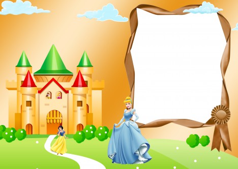 Cartoon Princess Castle