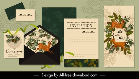 Invitation Card Template Free Download from buysellgraphic.com