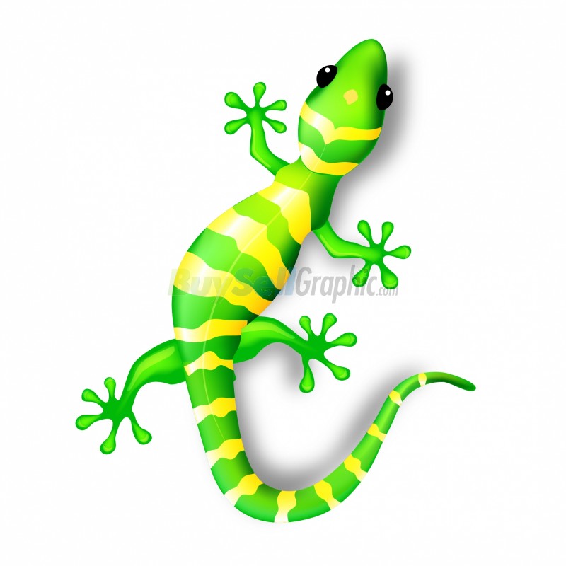 Gecko vector graphic royalty free download BuySellGraphic.com