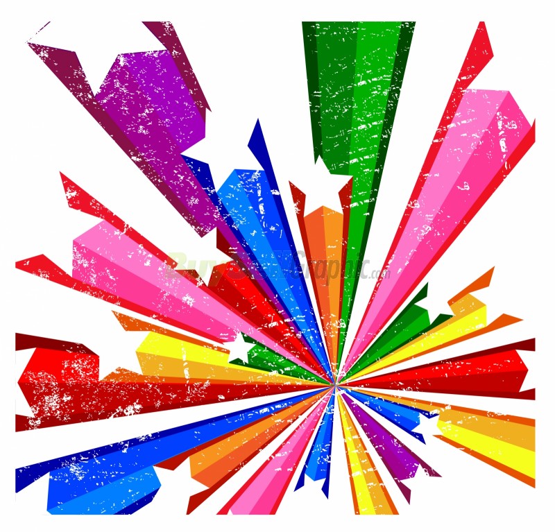 Starburst background vector graphic royalty free download