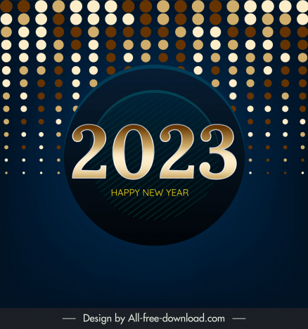 2023 new year background template modern elegant luxury light effect decor  vectors stock in format for free download 162 bytes