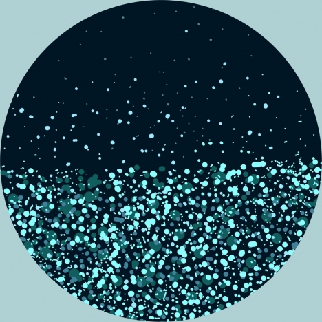 abstract background circle layout glitter spots dark backdrop