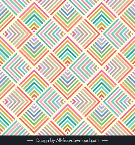 abstract background template colorful geometric shapes
