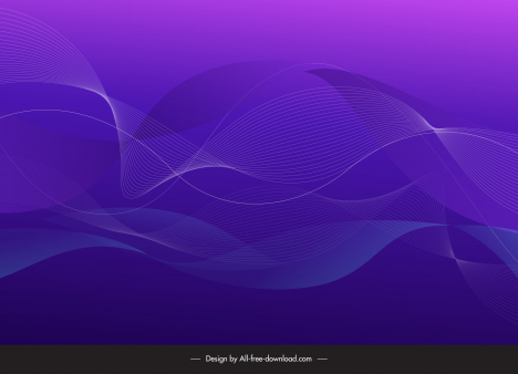 abstract background template dark dynamic waving lines