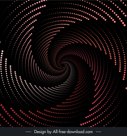 abstract background template dynamic circular wavy lines symmetry