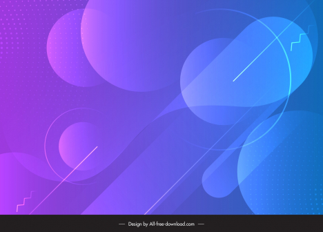abstract background template elegant dynamic circles lines