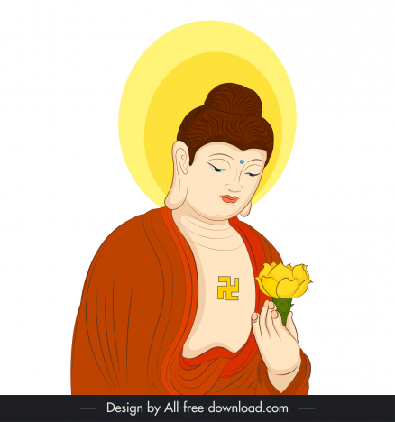 Amitabha buddha illustration icon cartoon character sketch vectors stock in  format for free download 162 bytes