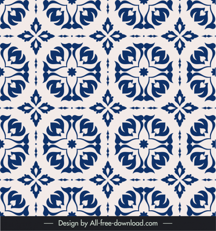 arabic pattern template repeating symmetrical floral decor