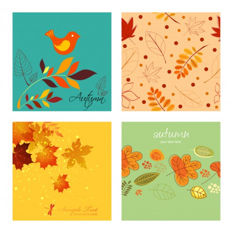 autumn background collection