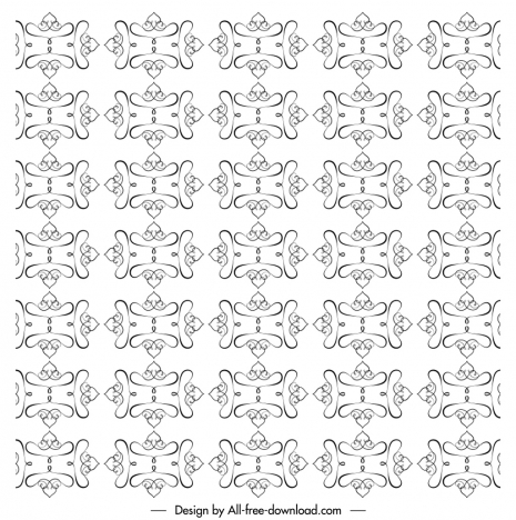 border elements classic style pattern template repeating flat symmetry decor