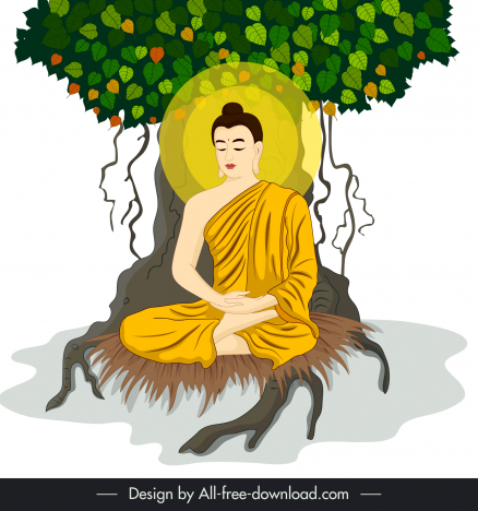 Bodhi Drawing Tree Stock Illustrations  95 Bodhi Drawing Tree Stock  Illustrations Vectors  Clipart  Dreamstime