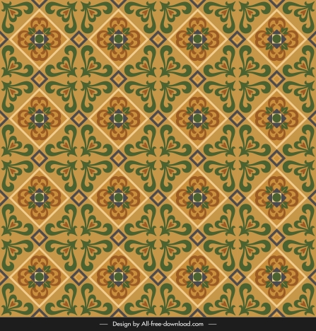 ceramic tile pattern template elegant repeating symmetric vintage