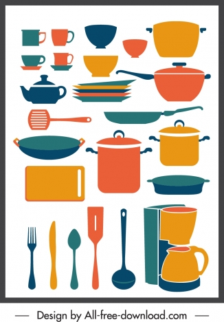 Details 81+ sketches of cooking utensils super hot - seven.edu.vn