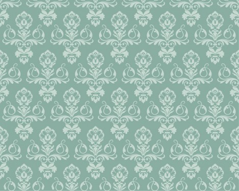 Damask Wallpaper Pattern vectors stock in format for free download 2.78MB