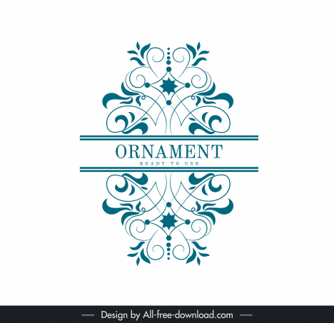 document design elements elegant classical curves symmetry