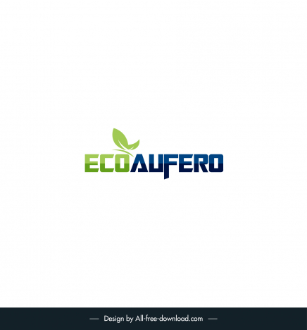 eco aufero logo central solutions multi enzymatic detergent and cleanser template elegant texts leaf sketch