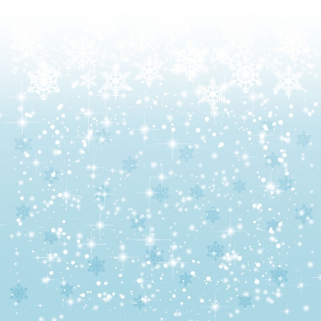 elegant christmas background with snowflakes