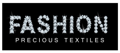 fashion text diamond