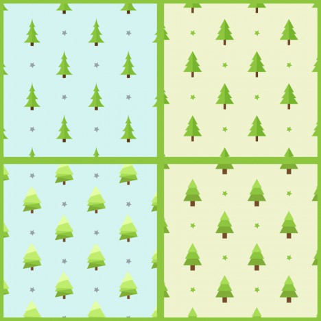 fir tree pattern