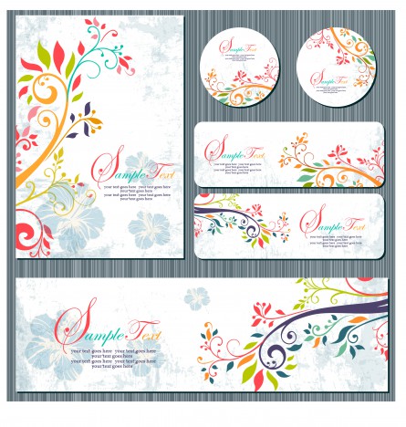 floral corporate identity