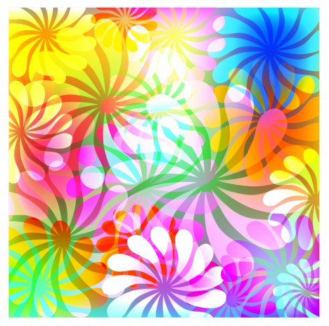 Flowers  Abstract background