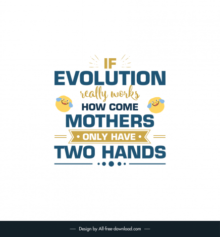 funny mothers day quotes poster template symmetric design funny emotioncal decor
