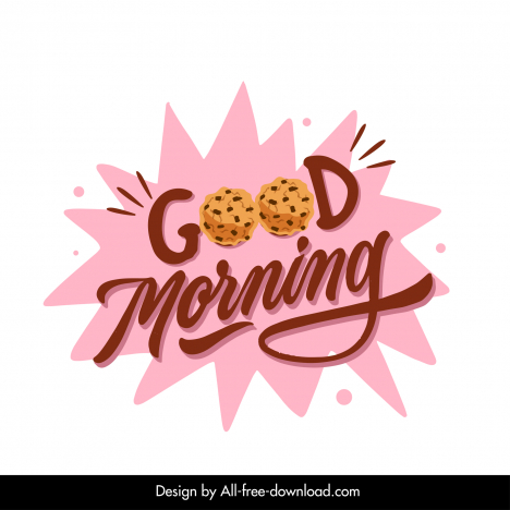good morning coffee vector image