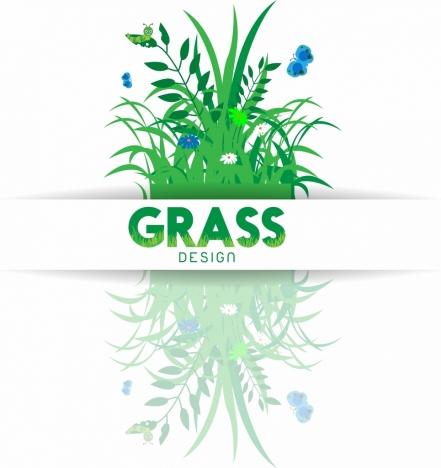 grass background green reflection design