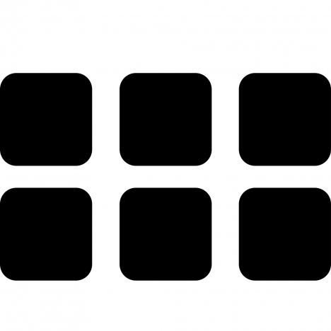 grip horizontal sign icon flat symmetric silhouette horizontal squares outline
