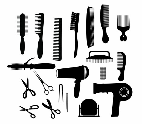 Black Solid Icon for Catcher, Hair Clutcher and Accessories Stock Vector -  Illustration of black, solid: 148392151