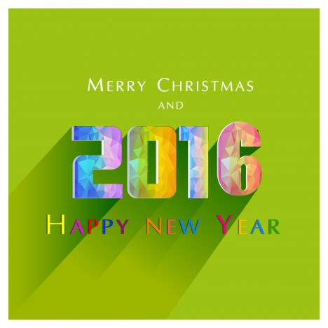 happy new year 2016 background