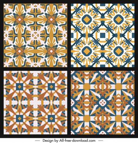 illusive pattern templates classical repeating symmetric seamless decor