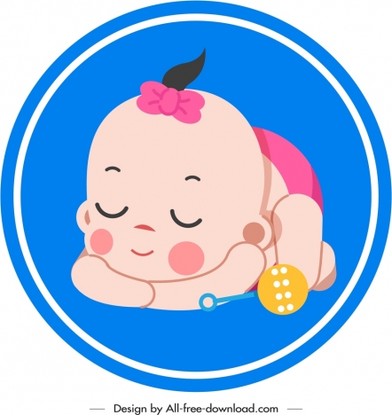 baby kids new born doodle concept with hand drawn sketch style and colored  style 4691350 Vector Art at Vecteezy