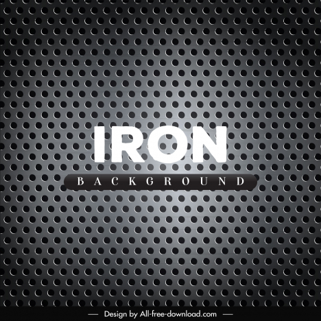 iron background template realistic contrast