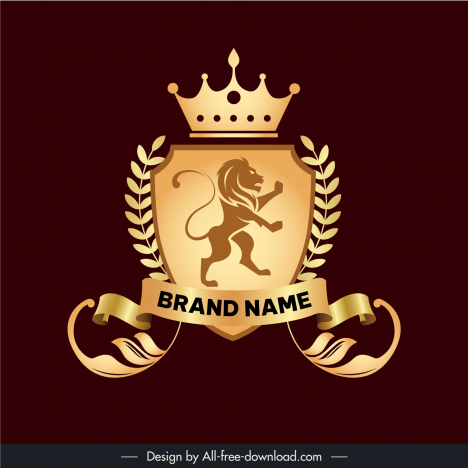 Lion Logo Design, Gold Lion Crown Logo, Coaching Logo Design, Power Logo,  Energy Logo Design, Transformation Logo. Growth Logo, Health Logo - Etsy