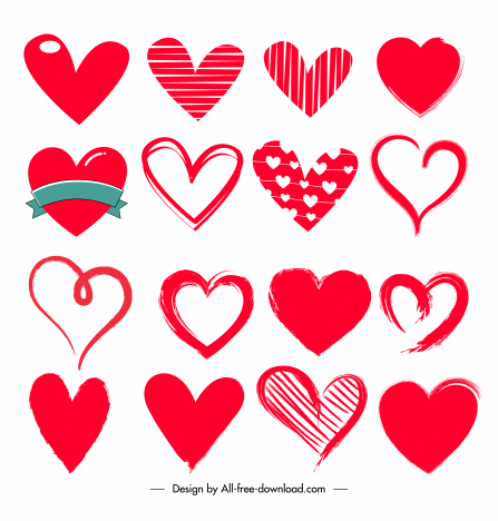 Isolated heart shape design Royalty Free Vector Image