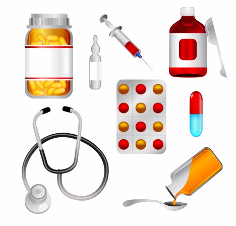 Medicine Icons Set