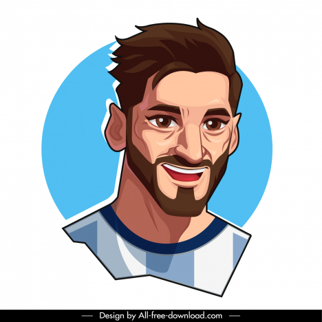 How to Draw Messi A Simple Drawing Tutorial  Coloring Pages