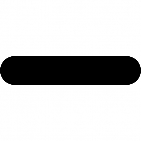 minus mark sign icon flat horizontal silhouette line sketch
