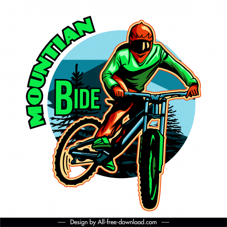 682 Mountain Bike High Res Illustrations  Getty Images