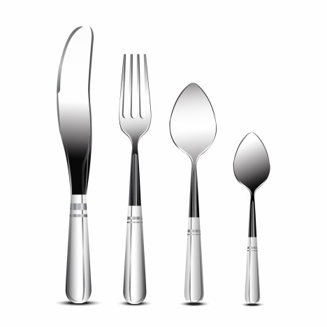 Object cutlery vector art