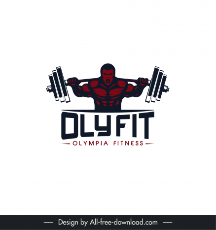 Bodybuilding Logo Vector Art Icons and Graphics for Free Download