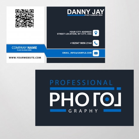 photography name card
