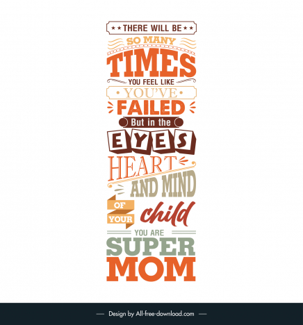 quotes for a friend poster template vertical texts layout decor