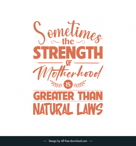 quotes for an aunt poster template flat classical symmetric handdrawn texts leaves decor