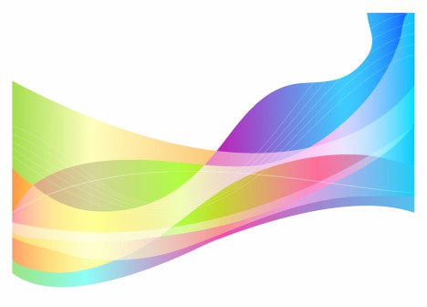 Rainbow Spectrum wave background