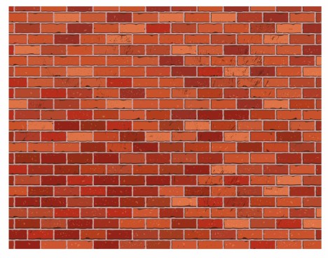 Red brick wall seamless