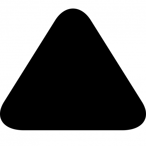 sort up sign flat black triangle icon sign