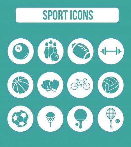 sport icons collection