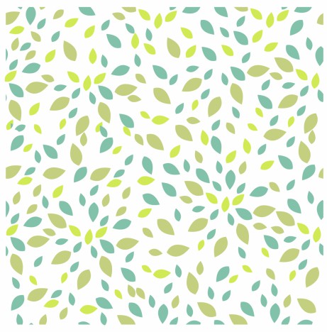 Summer leaves texture seamless pattern